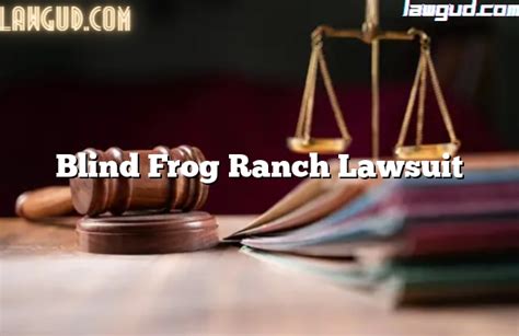 The Ollingers are back for another season of treasure hunting at Blind Frog Ranch, but now they also have to deal with claim jumpers delaying their progress. . Blind frog ranch ownership lawsuit